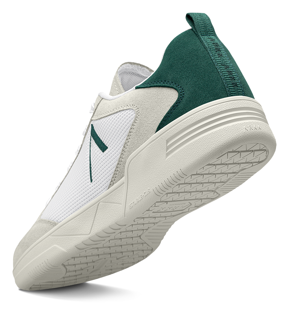 ARKK Collection Visuklass Mesh Suede S-C18 | White Evergreen | Women Visuklass